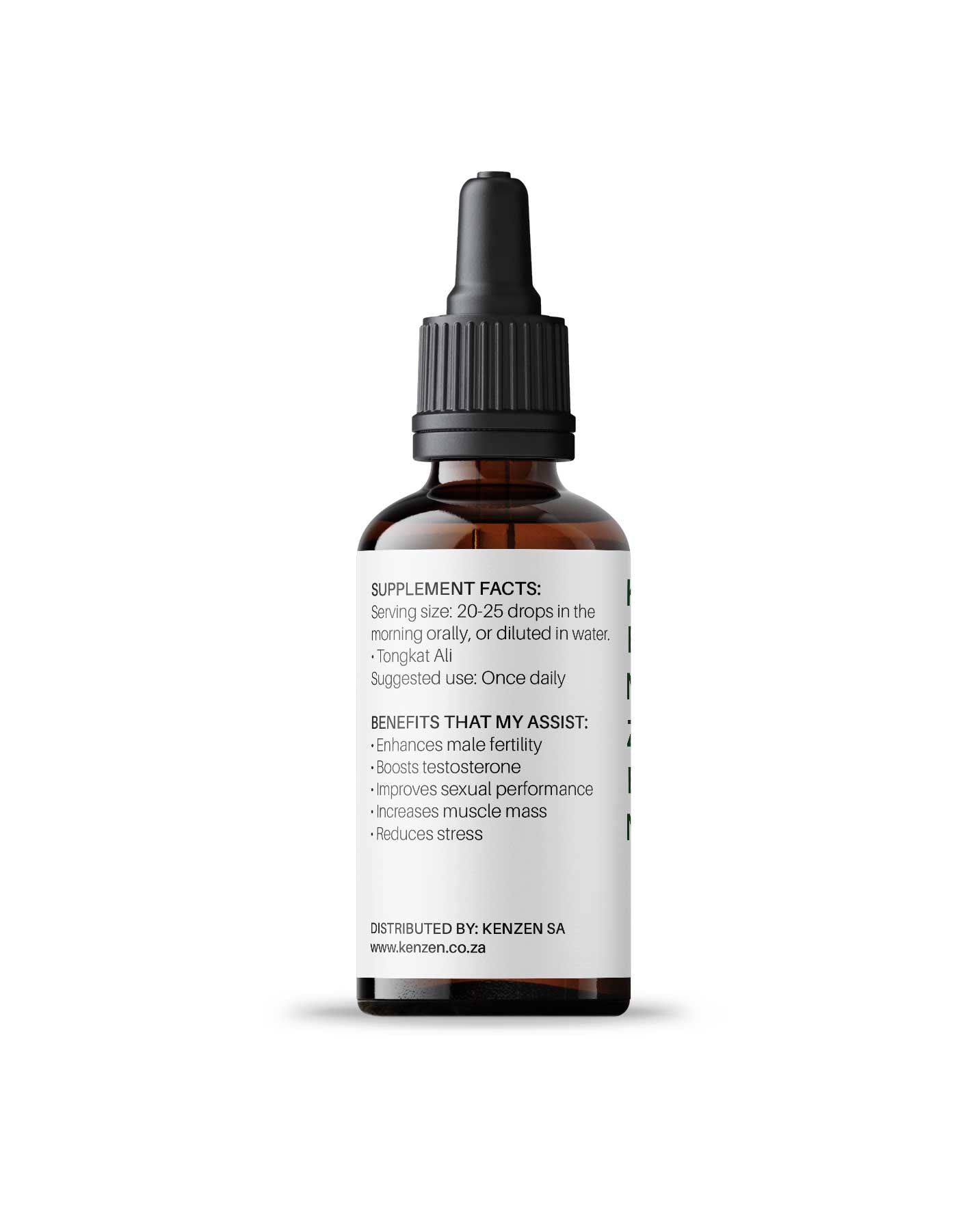 Kenzen Tongkat Ali Extract - Strength & Vitality Support