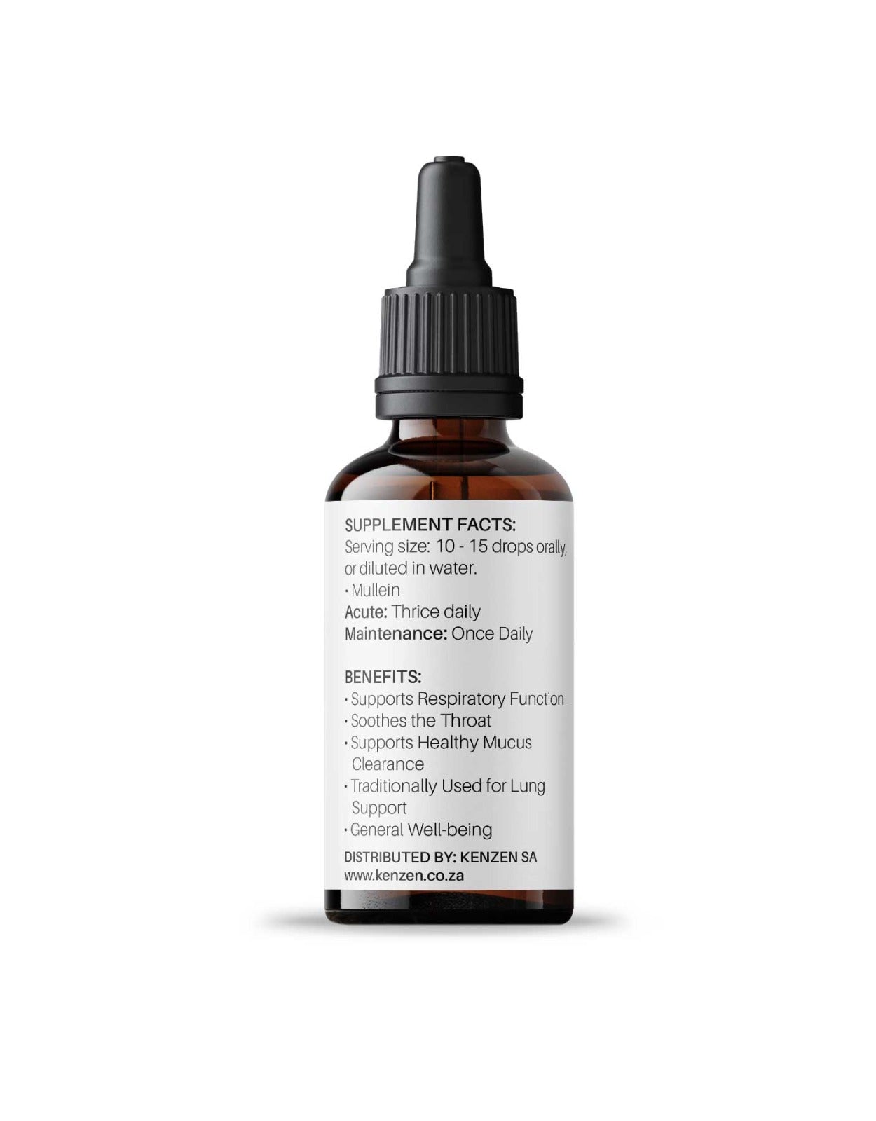Kenzen Mullein Extract - Respiratory Support