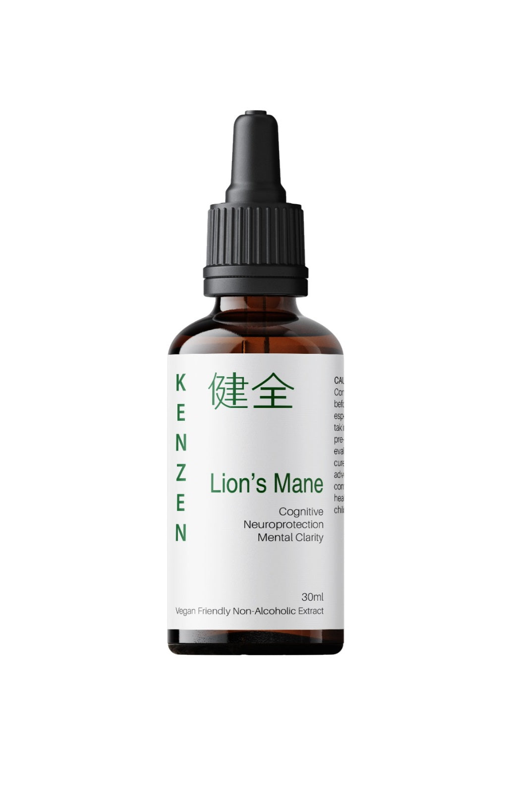 Kenzen Lion’s Mane Mushroom Extract | Cognitive Support