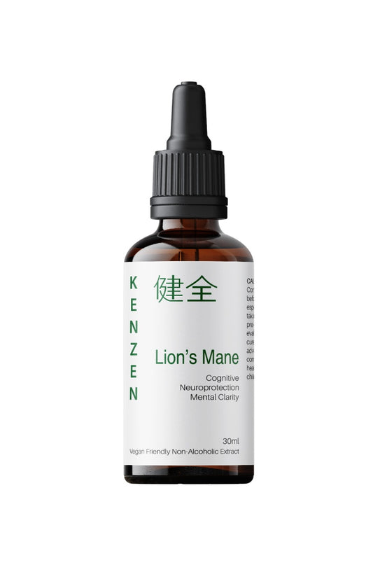 Kenzen Lion’s Mane Mushroom Extract | Cognitive Support