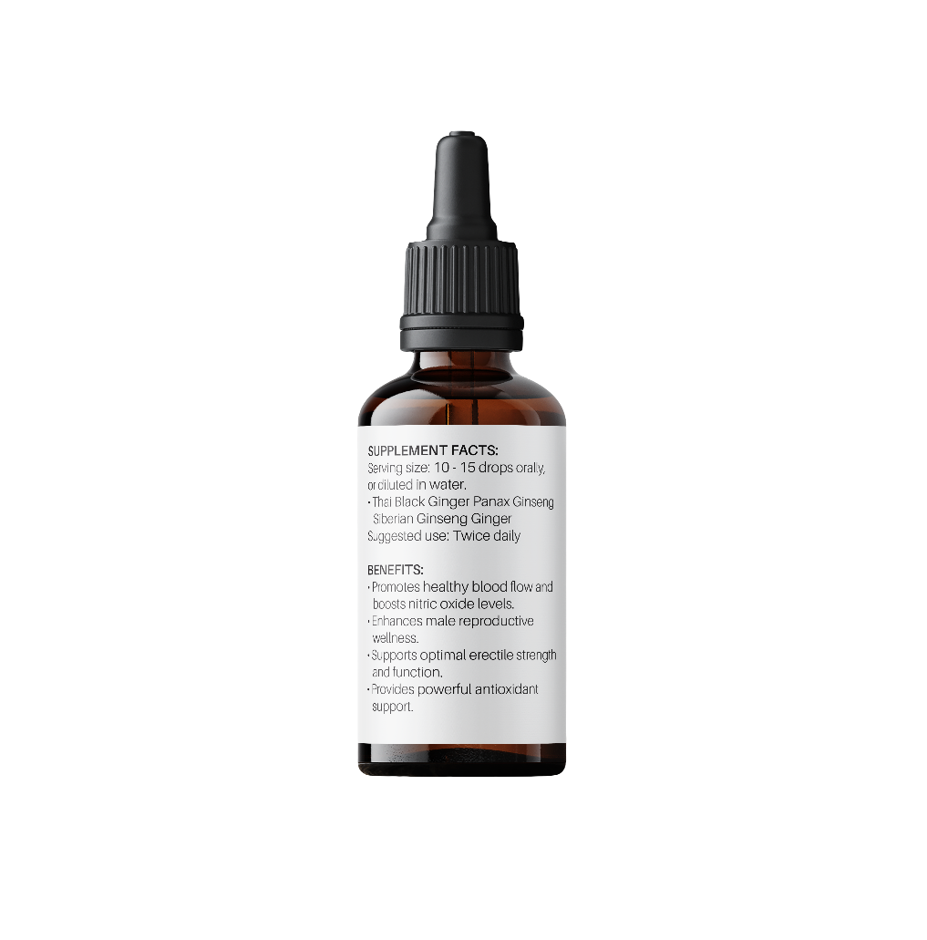 Kenzen Thai Black Ginger Extract - Circulation & Vitality Support