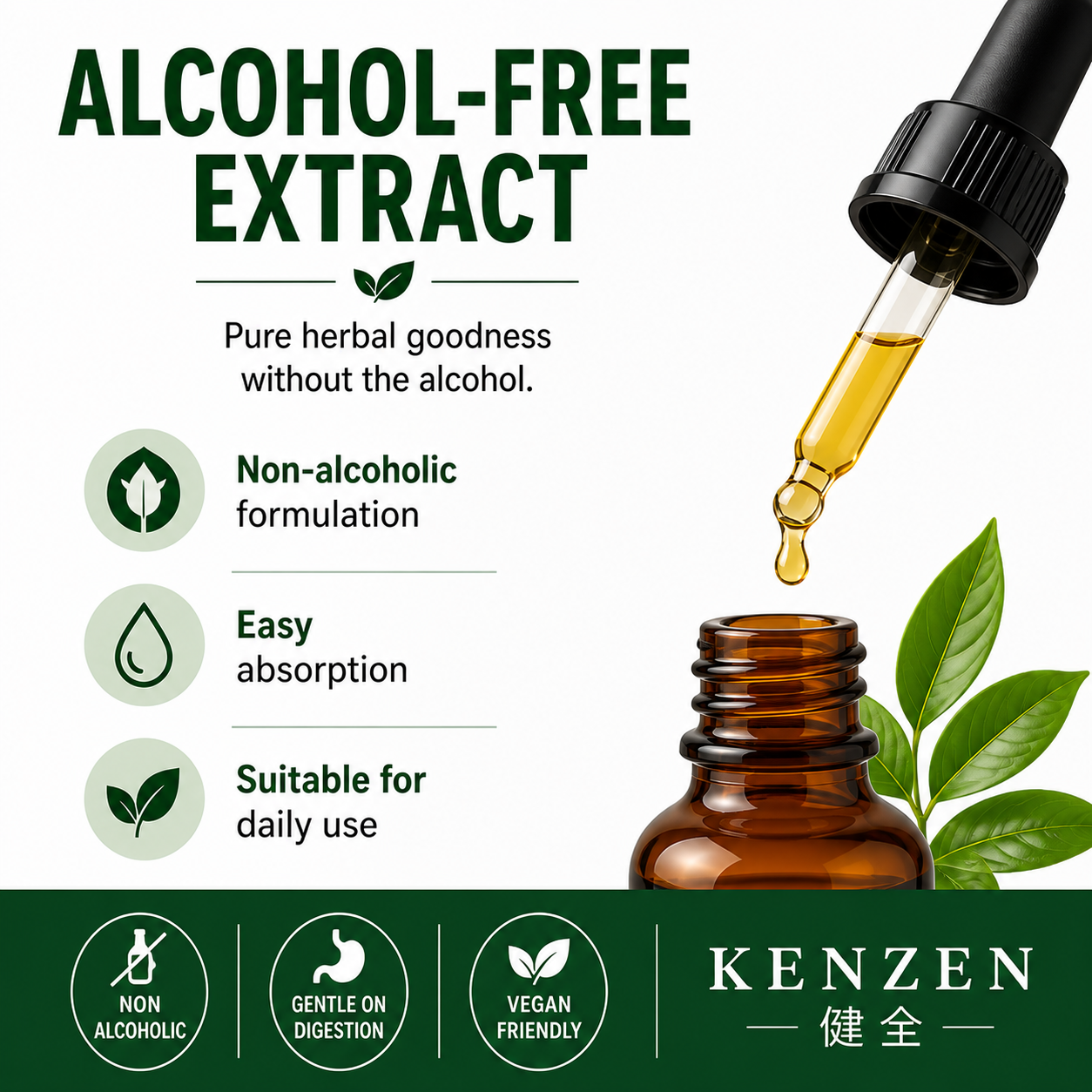 Kenzen Turmeric & Black Pepper Extract - Joint & Inflammatory Support